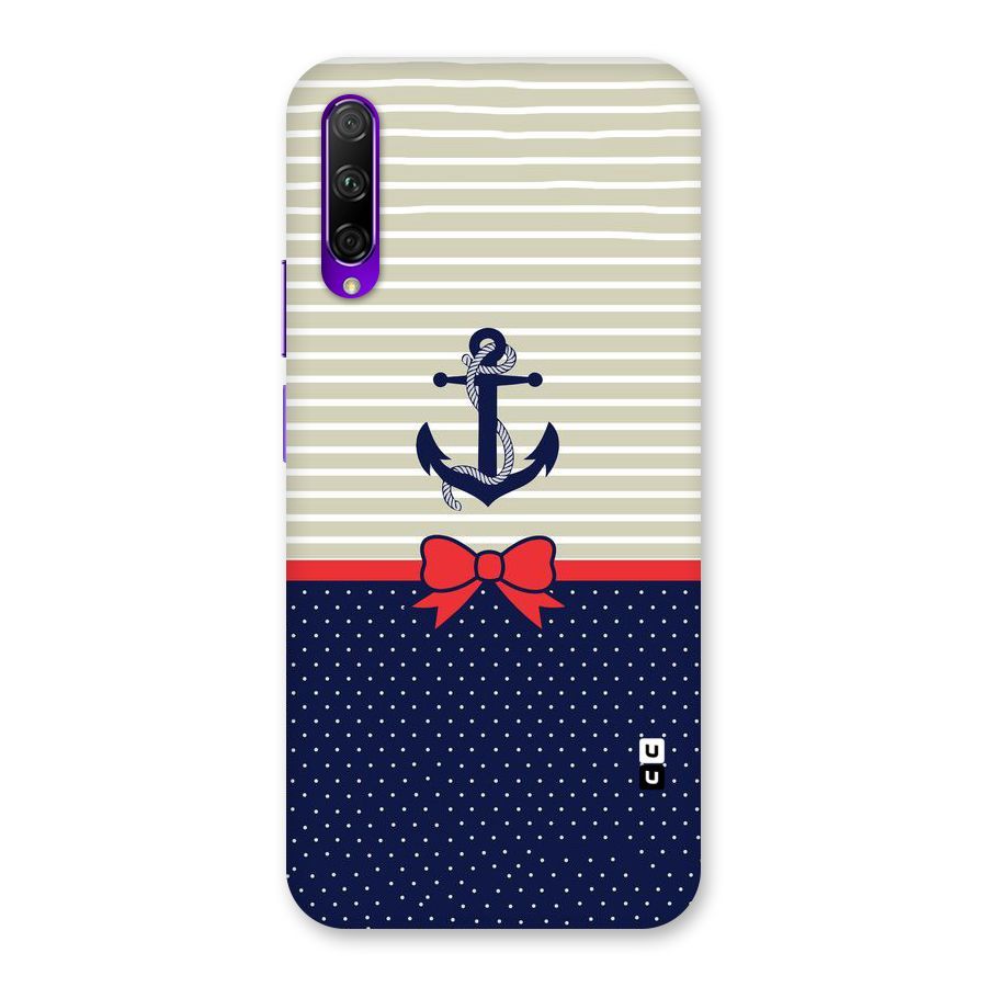 Ribbon Anchor Back Case for Honor 9X Pro