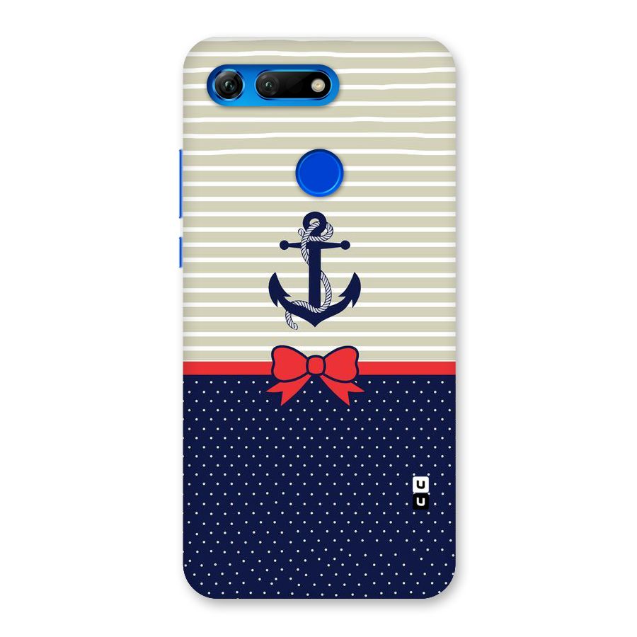 Ribbon Anchor Back Case for Honor View 20