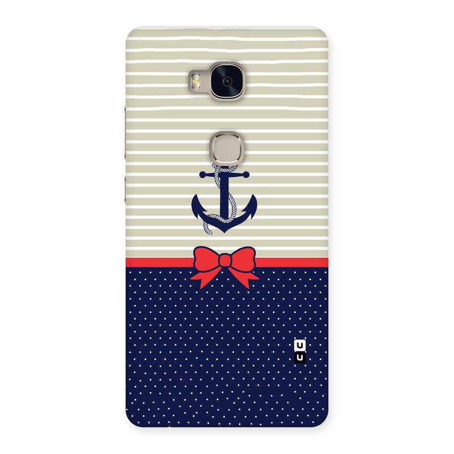 Ribbon Anchor Back Case for Huawei Honor 5X