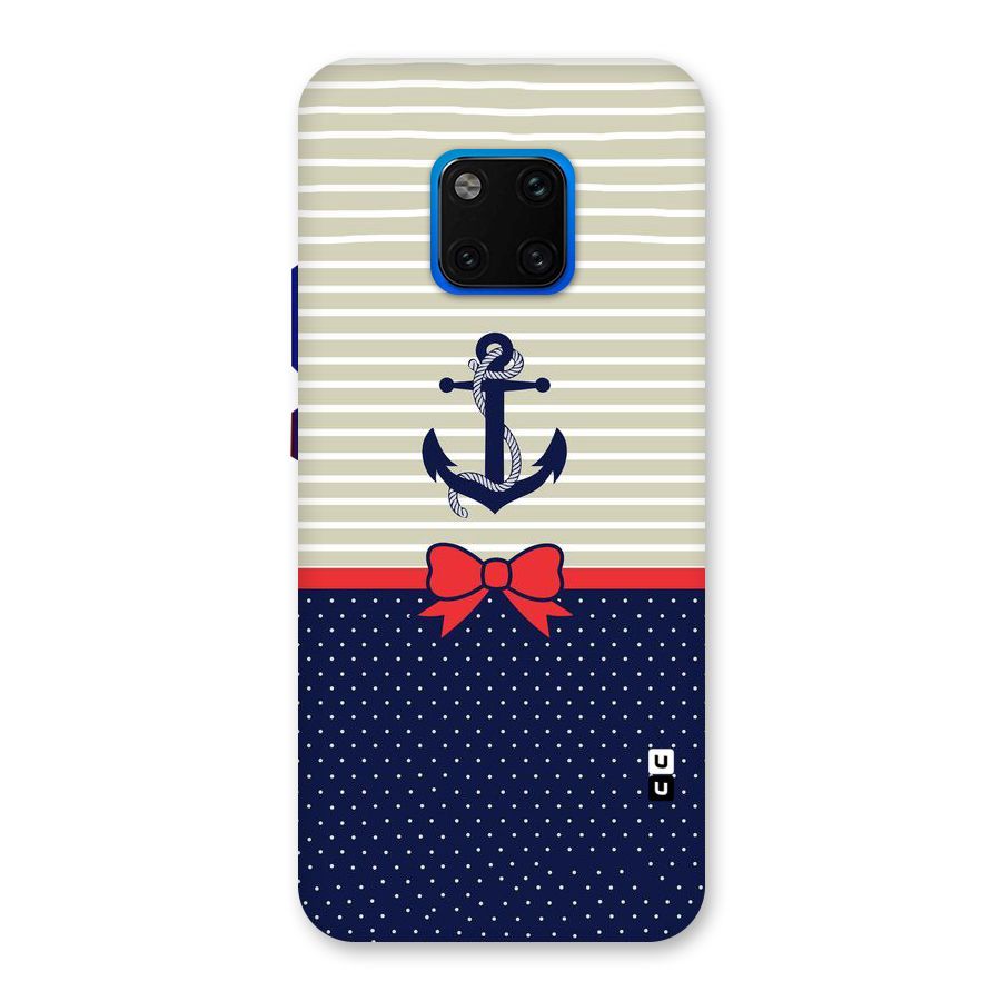 Ribbon Anchor Back Case for Huawei Mate 20 Pro
