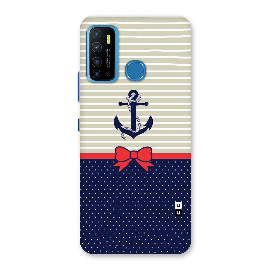 Ribbon Anchor Back Case for Infinix Hot 9