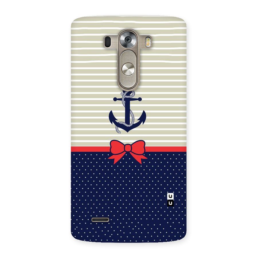 Ribbon Anchor Back Case for LG G3