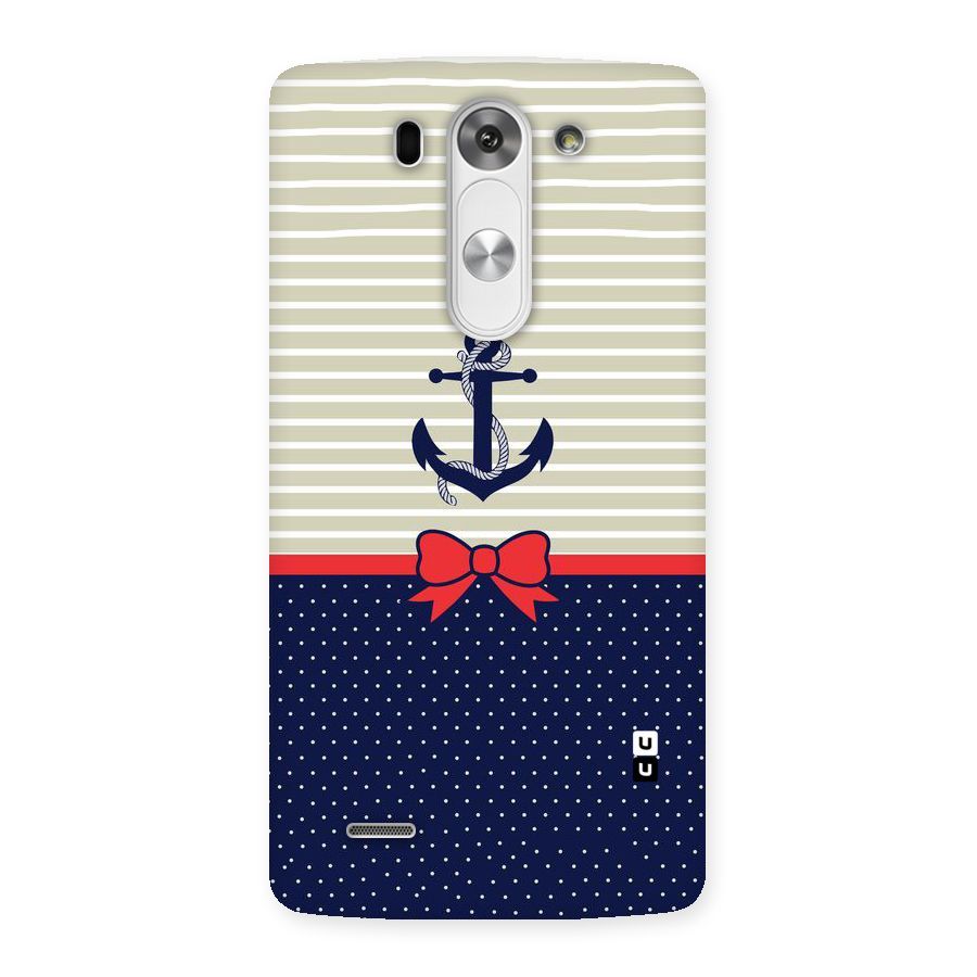Ribbon Anchor Back Case for LG G3 Beat