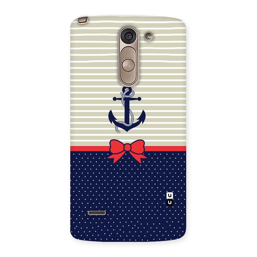 Ribbon Anchor Back Case for LG G3 Stylus