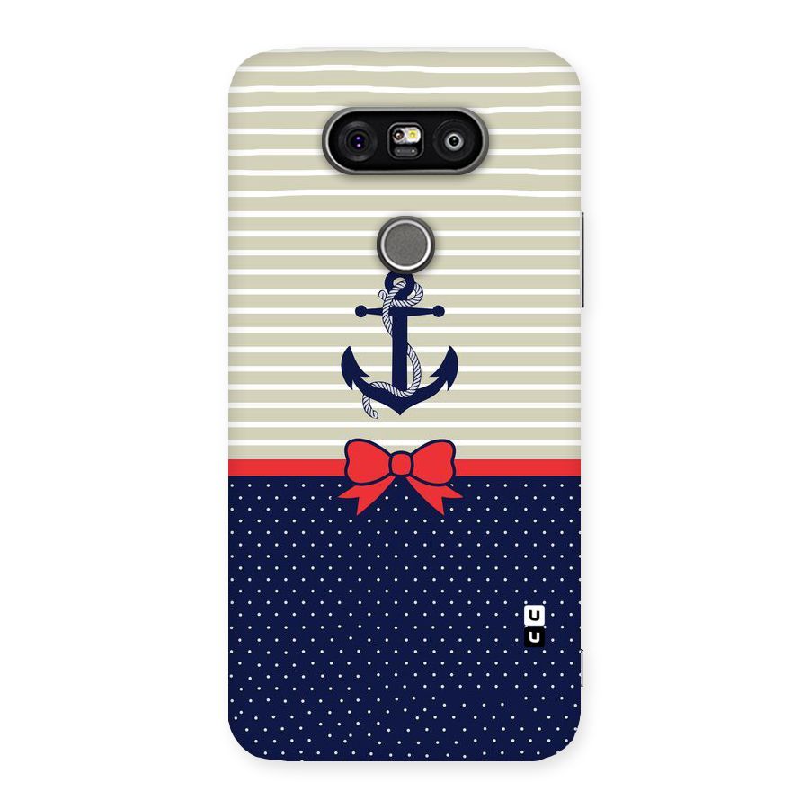 Ribbon Anchor Back Case for LG G5