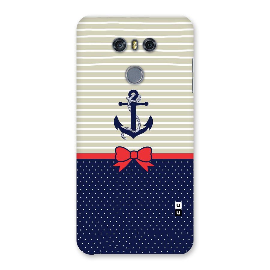 Ribbon Anchor Back Case for LG G6