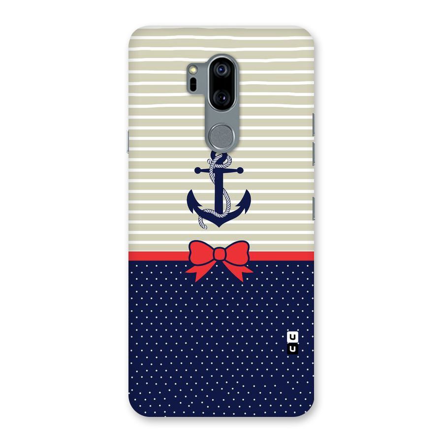 Ribbon Anchor Back Case for LG G7
