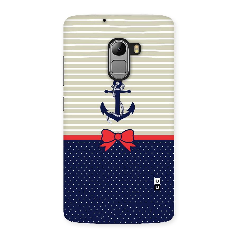 Ribbon Anchor Back Case for Lenovo K4 Note
