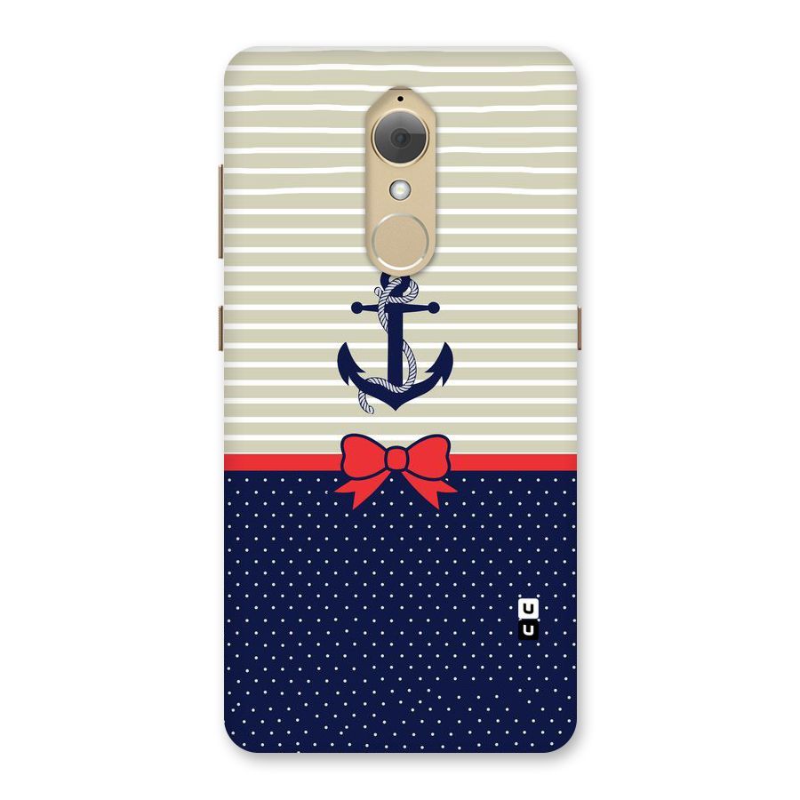 Ribbon Anchor Back Case for Lenovo K8