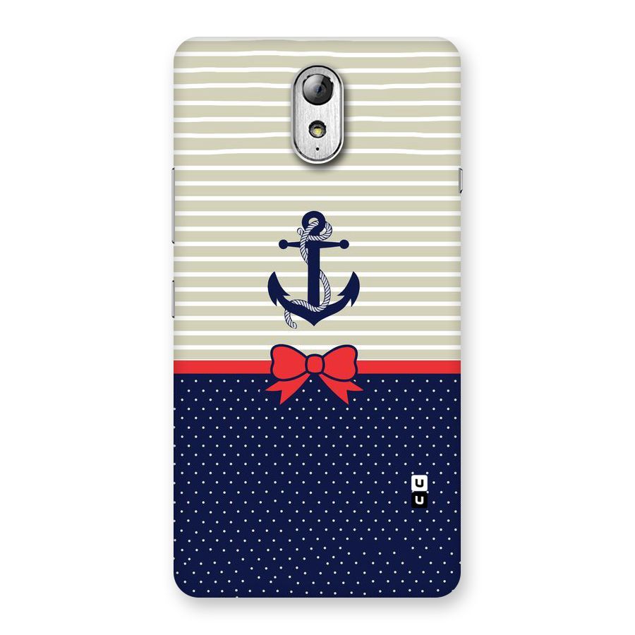 Ribbon Anchor Back Case for Lenovo Vibe P1M