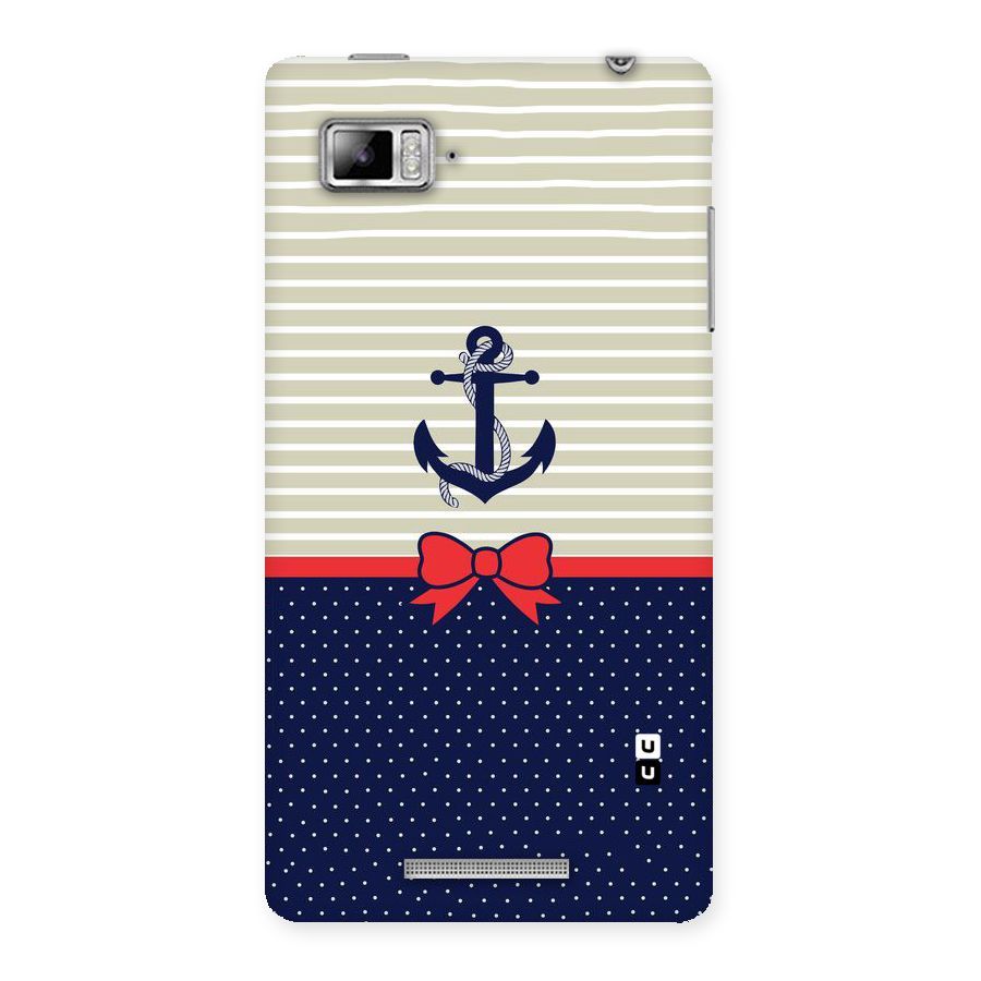 Ribbon Anchor Back Case for Lenovo Vibe Z K910
