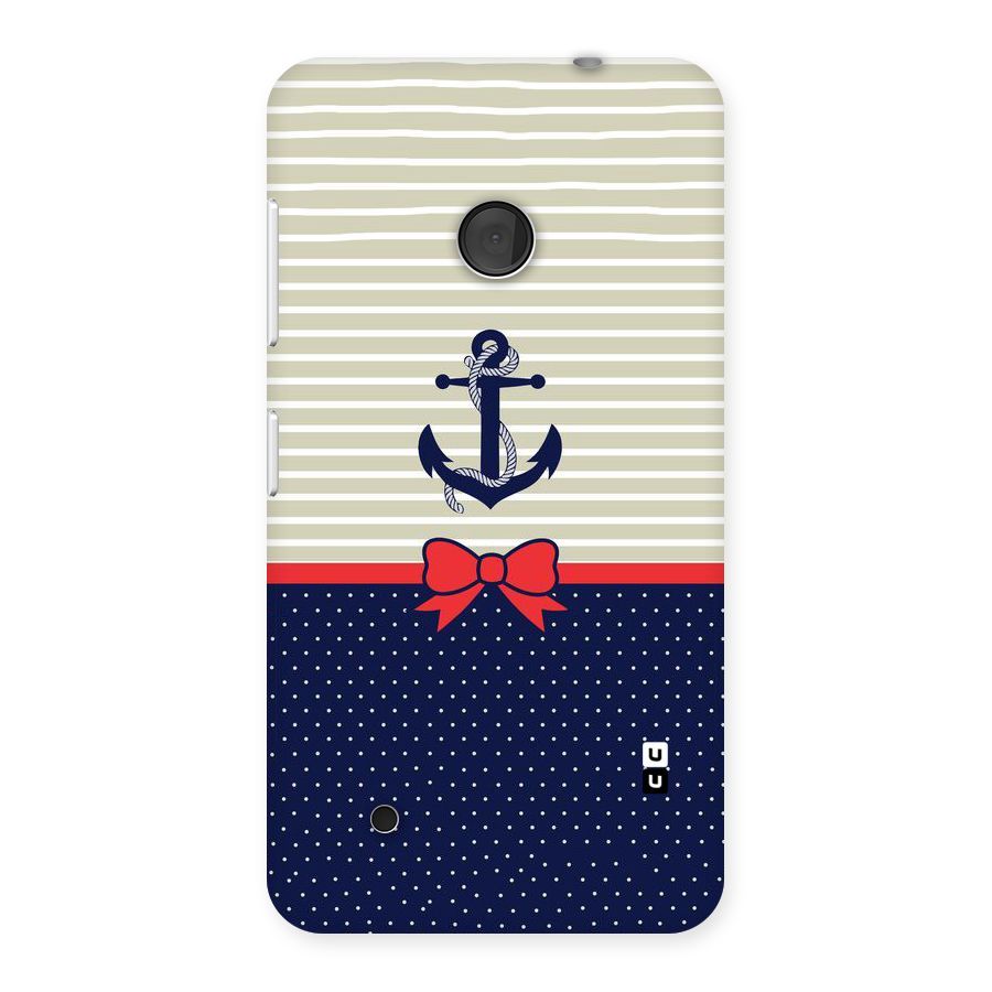 Ribbon Anchor Back Case for Lumia 530