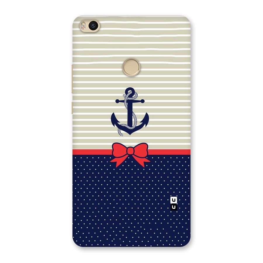 Ribbon Anchor Back Case for Mi Max 2