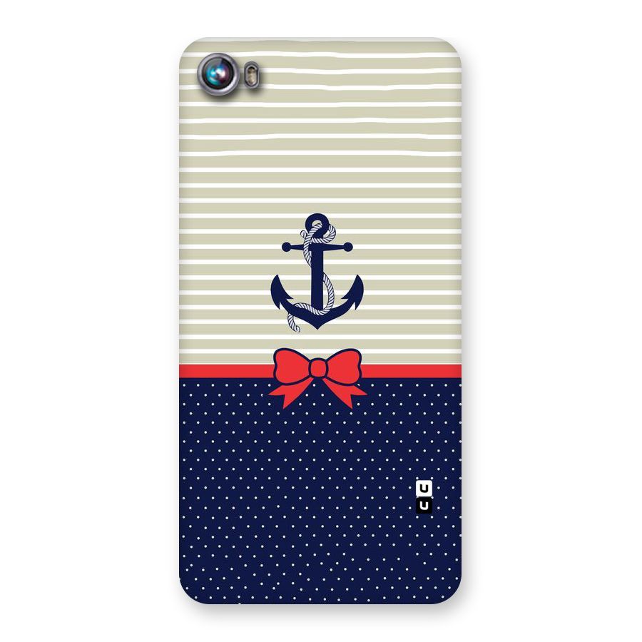 Ribbon Anchor Back Case for Micromax Canvas Fire 4 A107