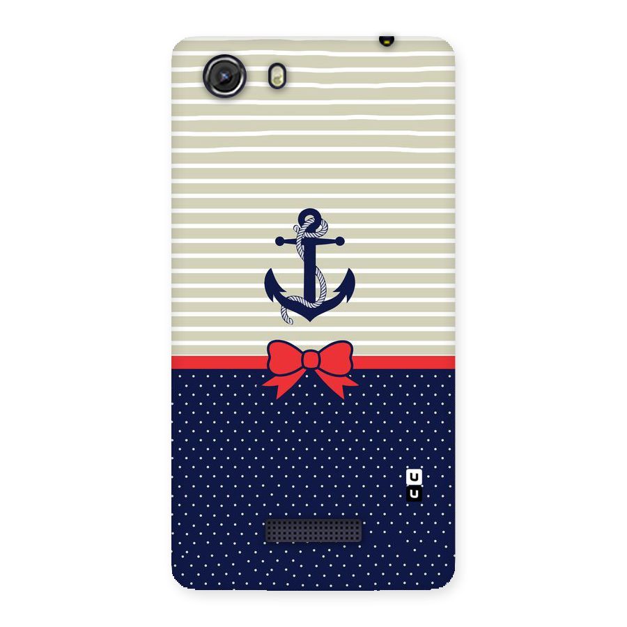 Ribbon Anchor Back Case for Micromax Unite 3