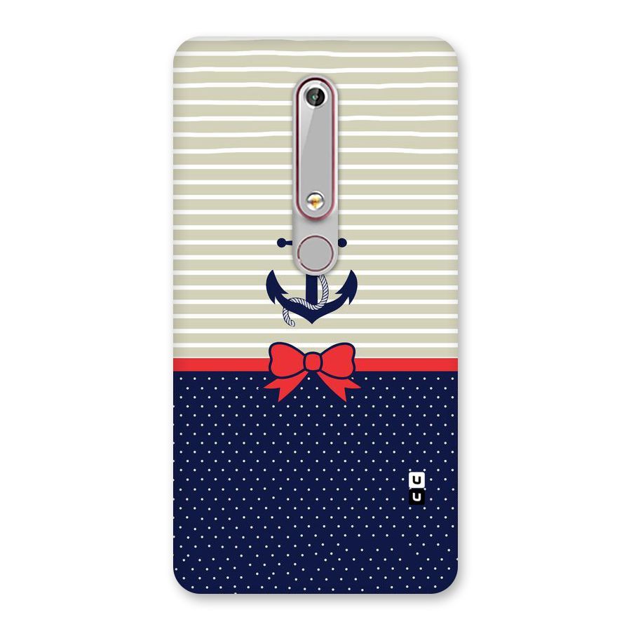 Ribbon Anchor Back Case for Nokia 6.1
