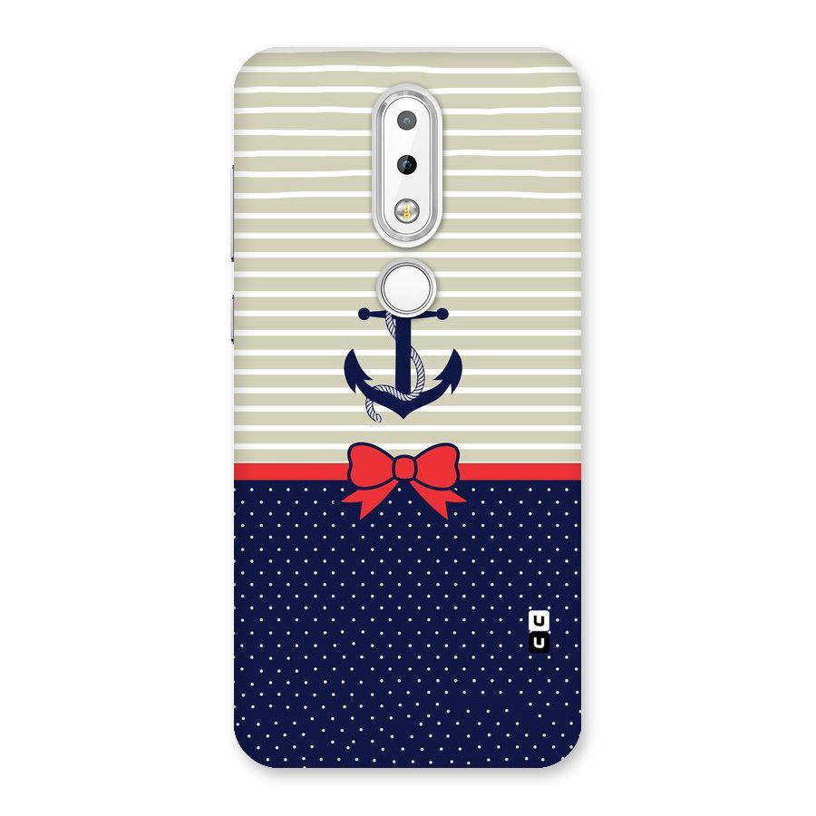 Ribbon Anchor Back Case for Nokia 6.1 Plus
