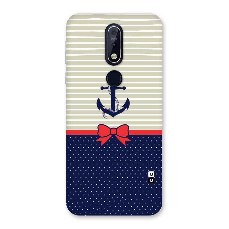 Ribbon Anchor Back Case for Nokia 7.1