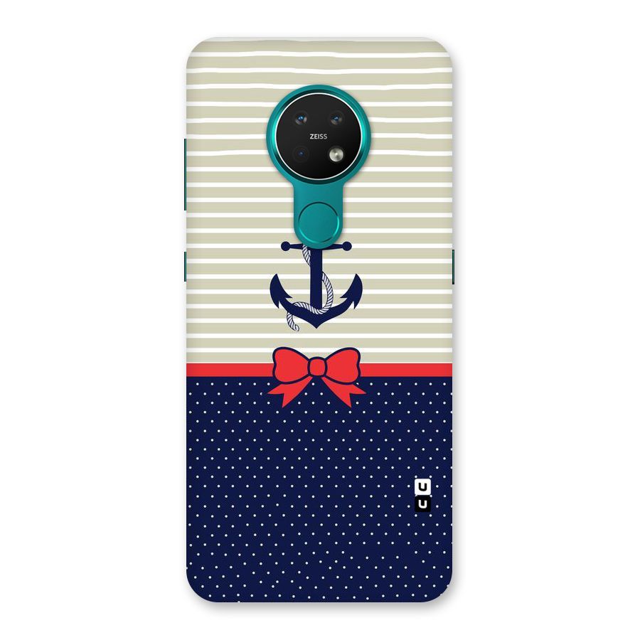 Ribbon Anchor Back Case for Nokia 7.2