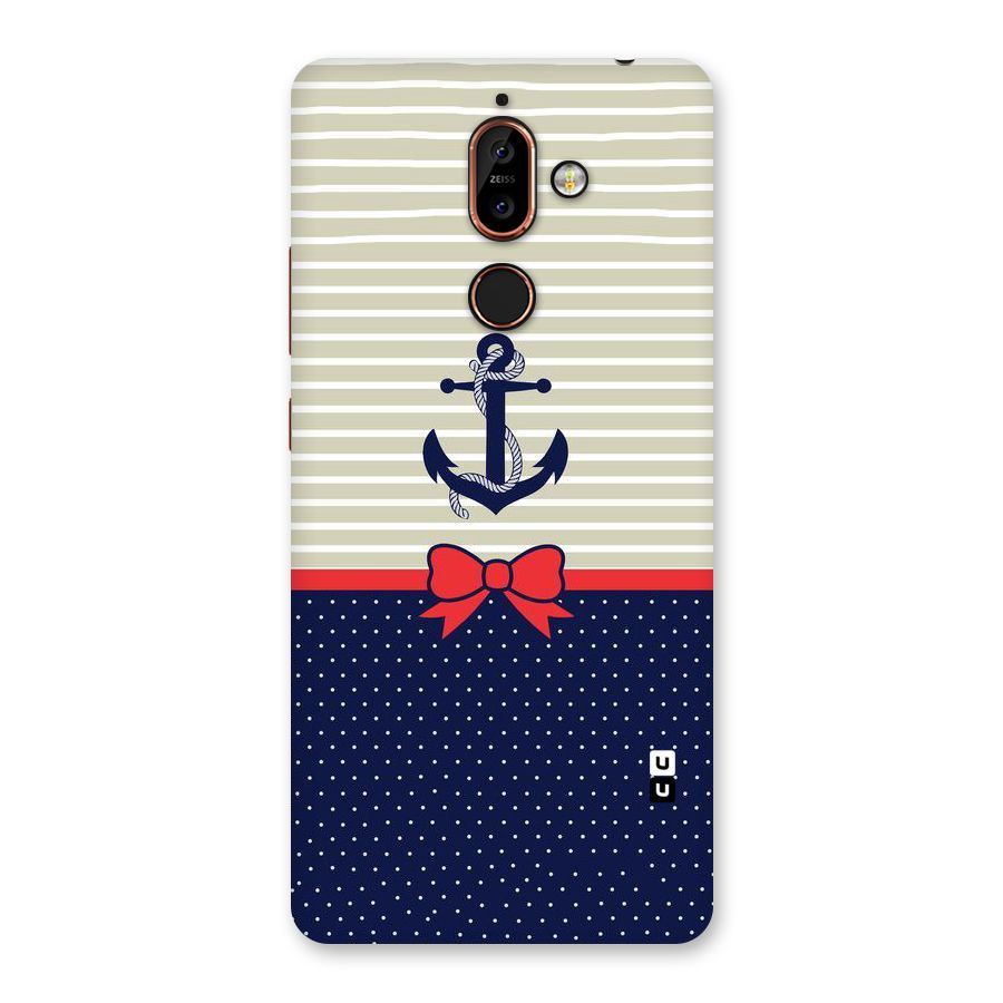Ribbon Anchor Back Case for Nokia 7 Plus