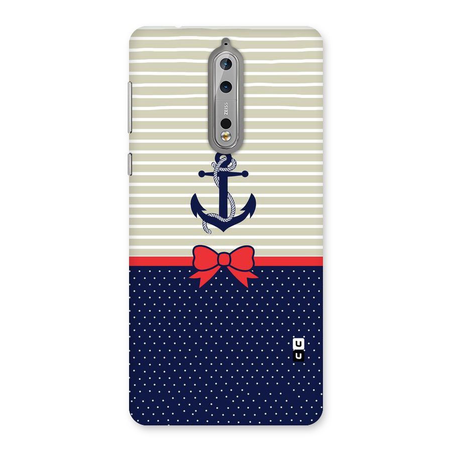 Ribbon Anchor Back Case for Nokia 8