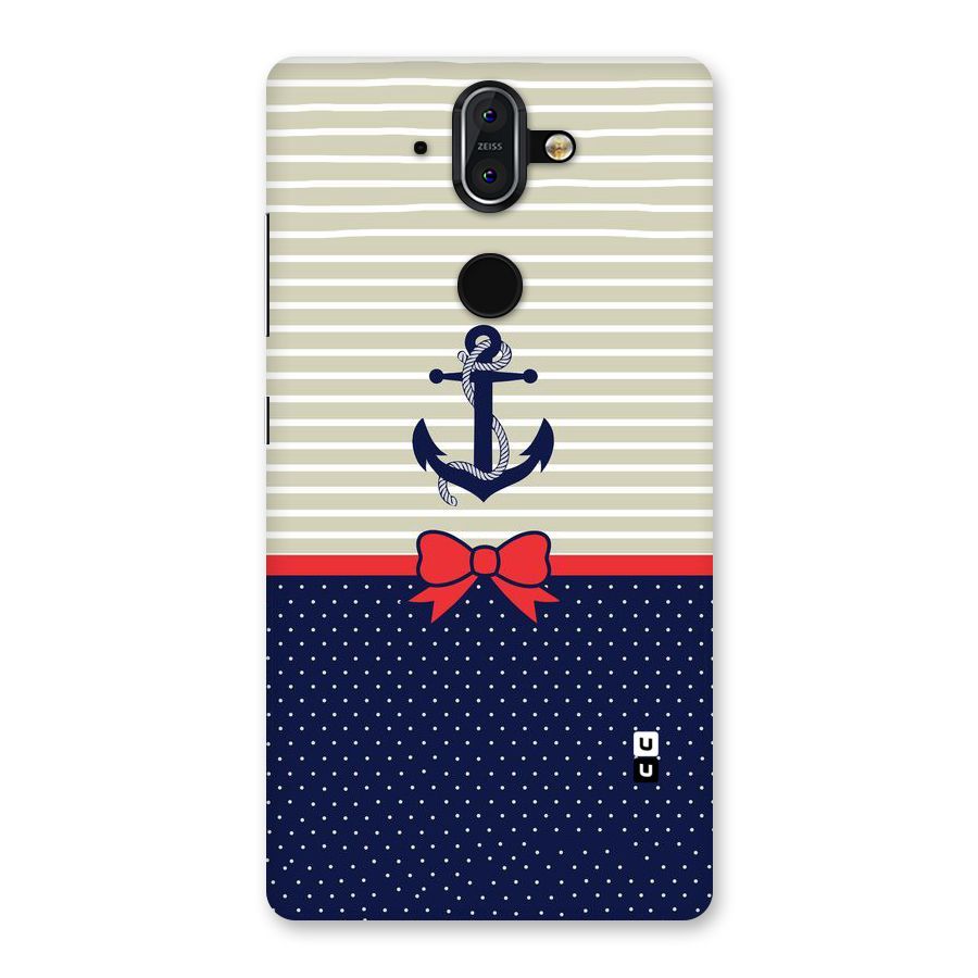 Ribbon Anchor Back Case for Nokia 8 Sirocco