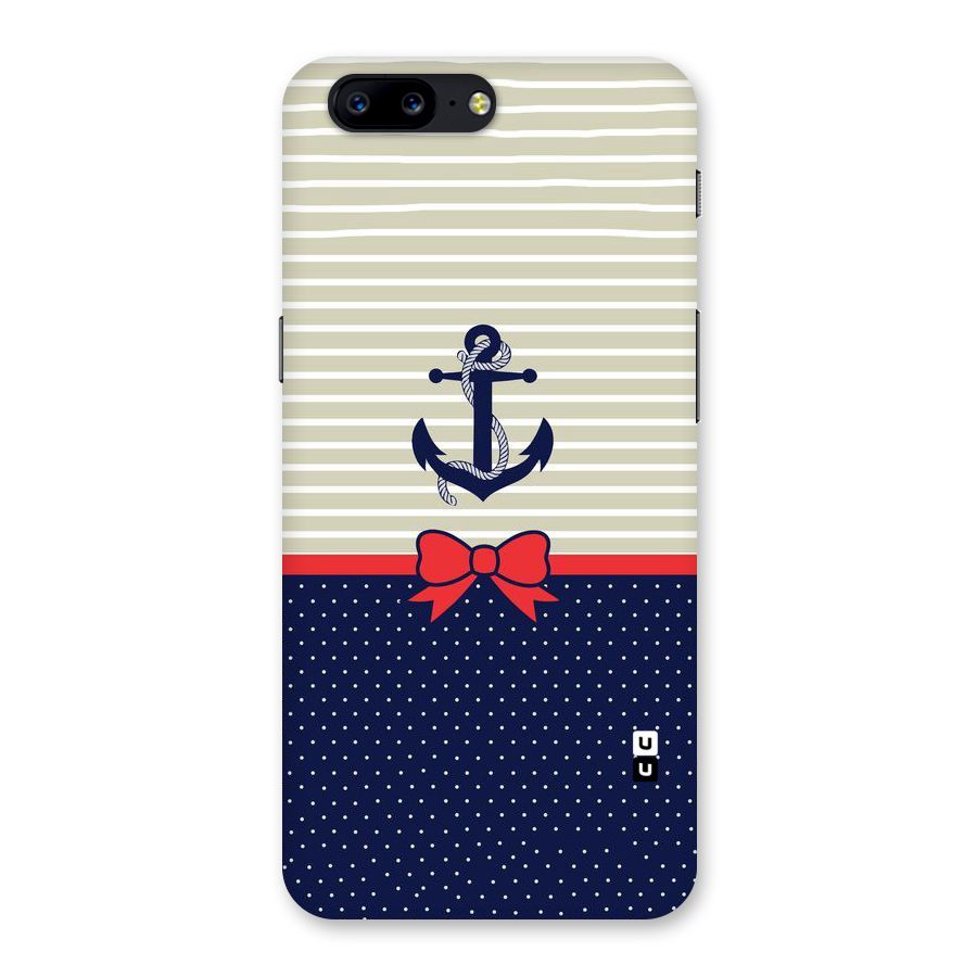 Ribbon Anchor Back Case for OnePlus 5