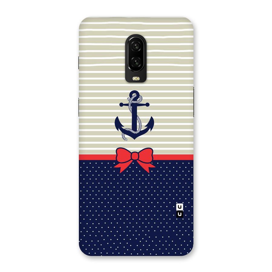 Ribbon Anchor Back Case for OnePlus 6T