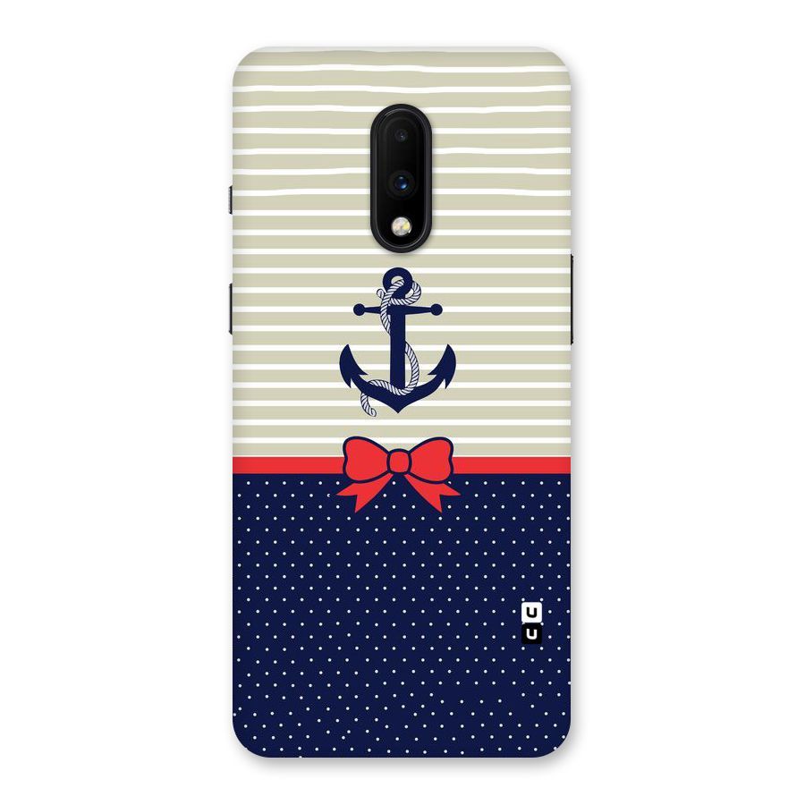 Ribbon Anchor Back Case for OnePlus 7