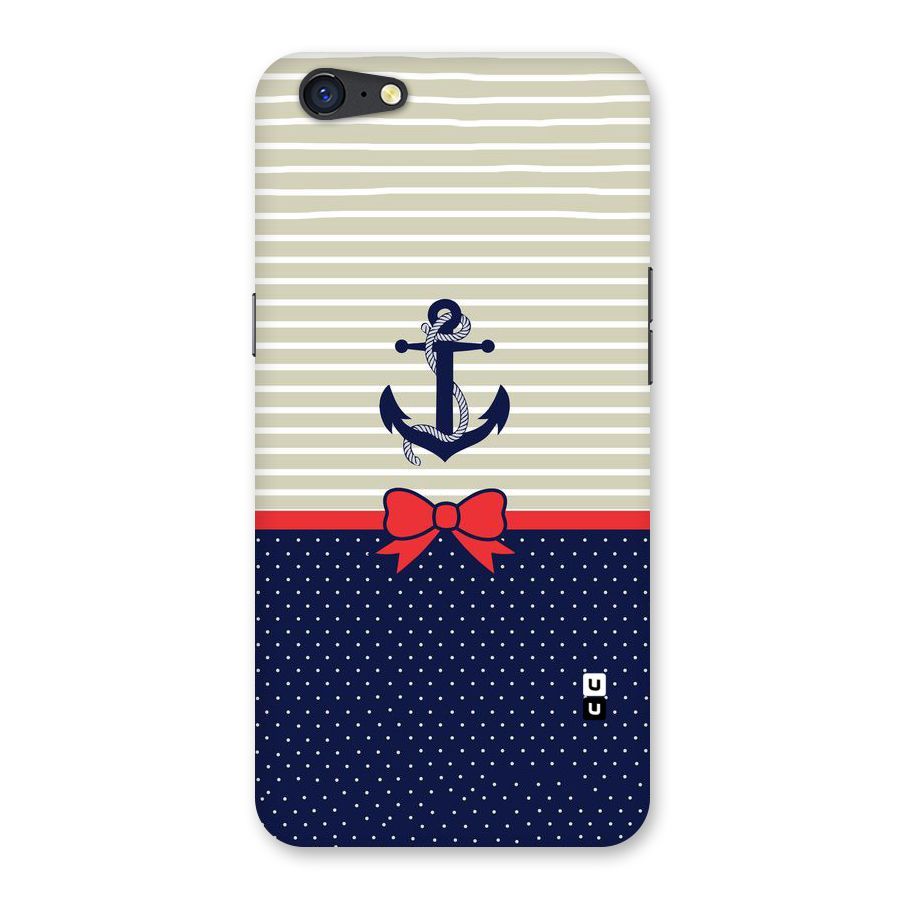 Ribbon Anchor Back Case for Oppo A71