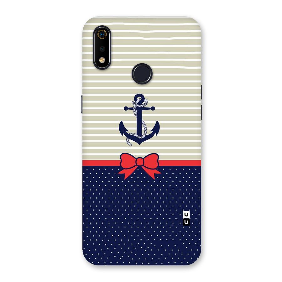 Ribbon Anchor Back Case for Realme 3i