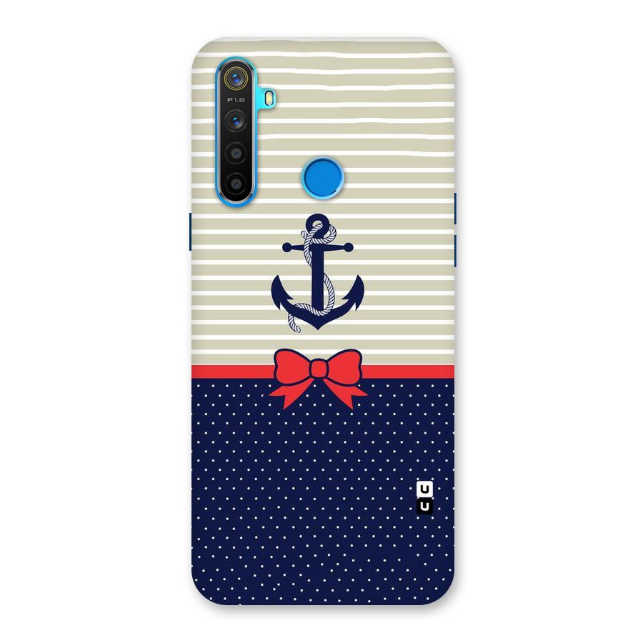 Ribbon Anchor Back Case for Realme 5
