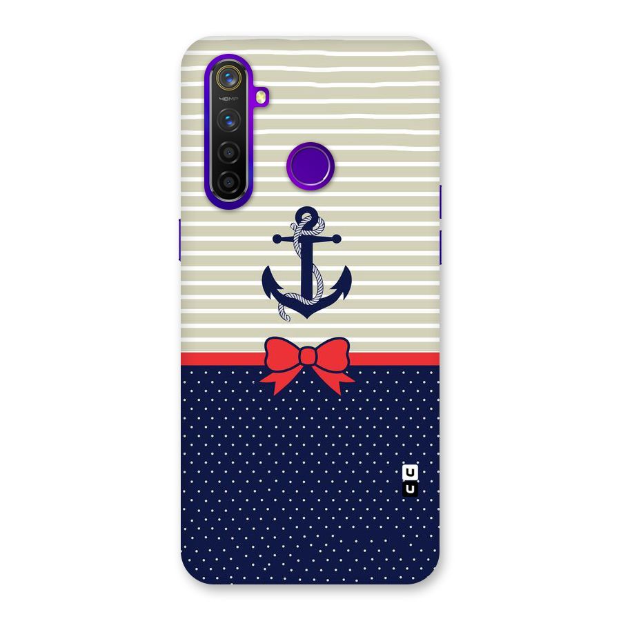 Ribbon Anchor Back Case for Realme 5 Pro