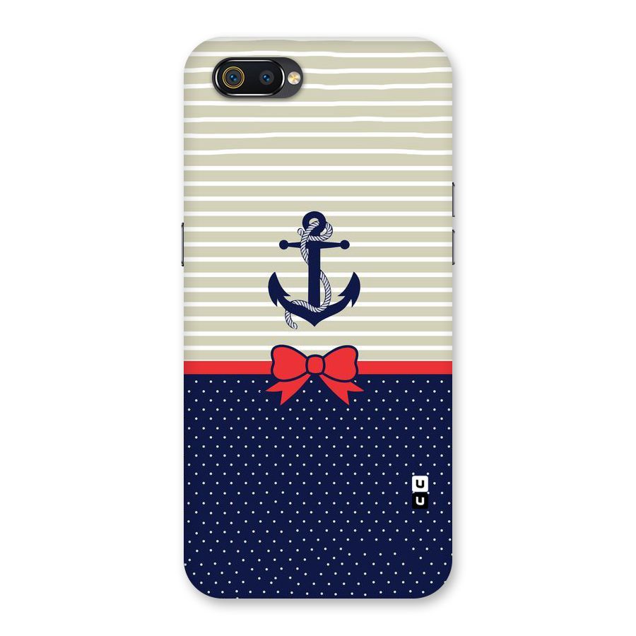 Ribbon Anchor Back Case for Realme C2