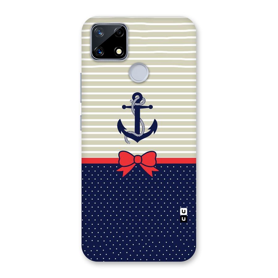 Ribbon Anchor Back Case for Realme Narzo 20