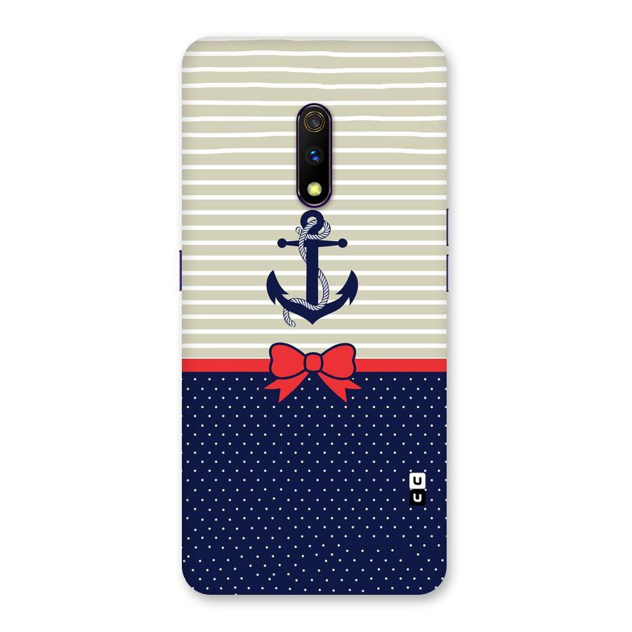 Ribbon Anchor Back Case for Realme X