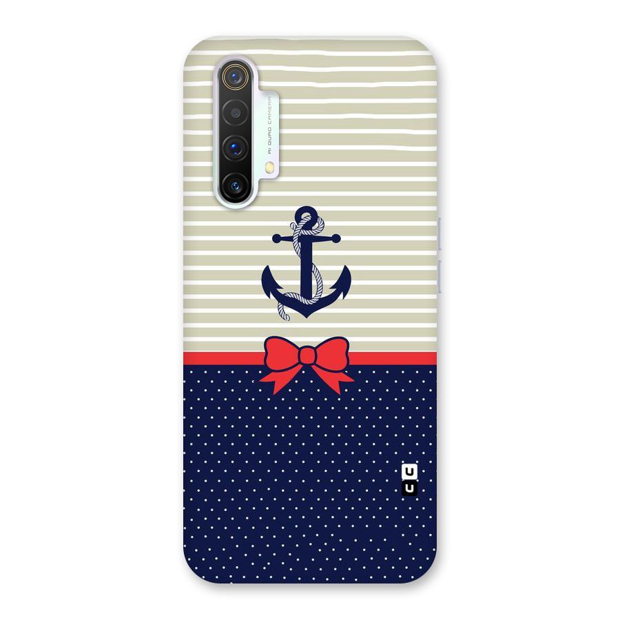 Ribbon Anchor Back Case for Realme X3
