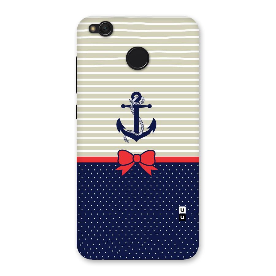 Ribbon Anchor Back Case for Redmi 4