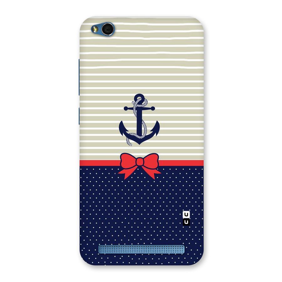 Ribbon Anchor Back Case for Redmi 5A