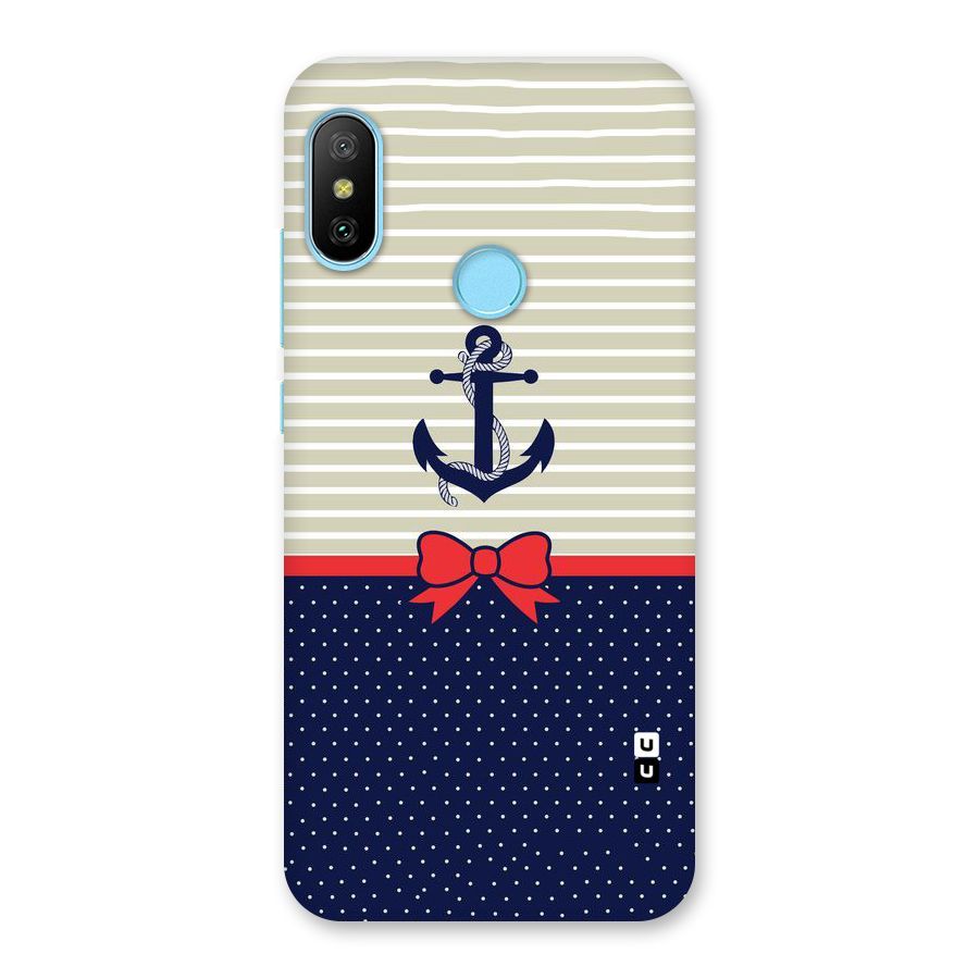 Ribbon Anchor Back Case for Redmi 6 Pro
