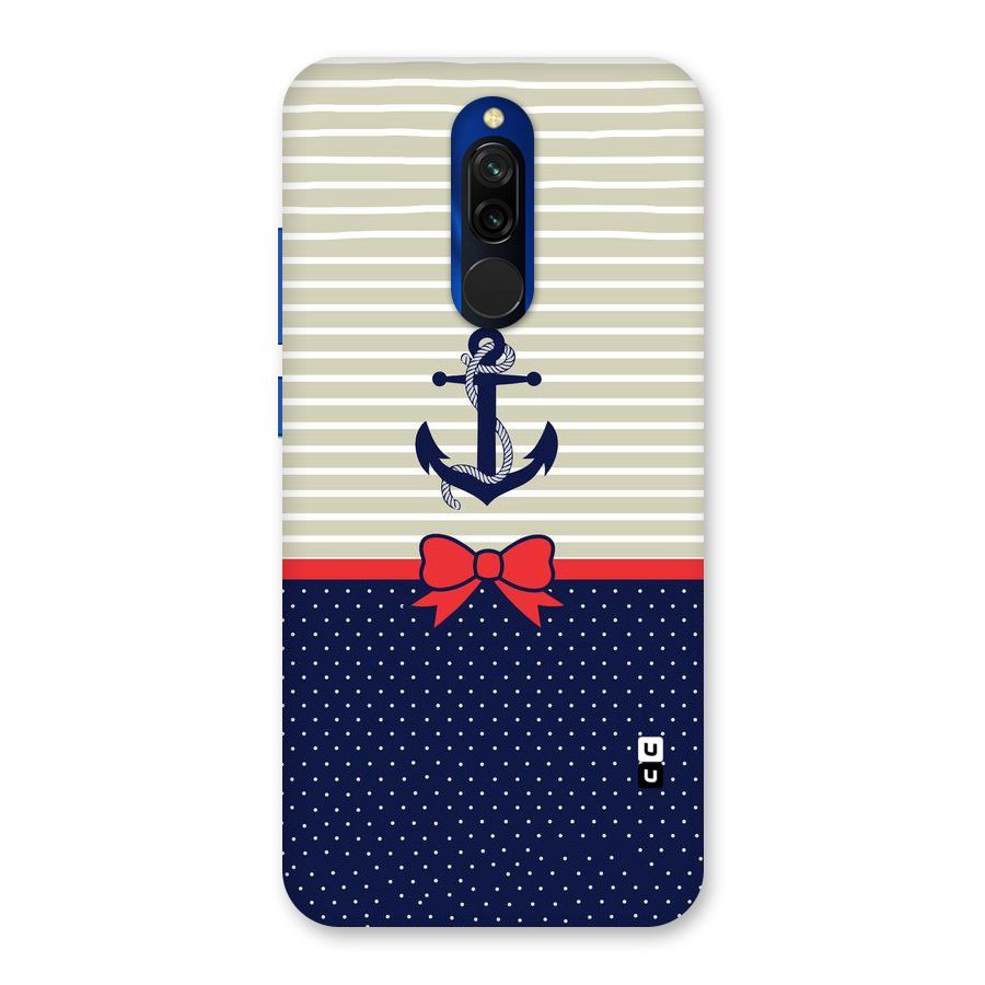Ribbon Anchor Back Case for Redmi 8