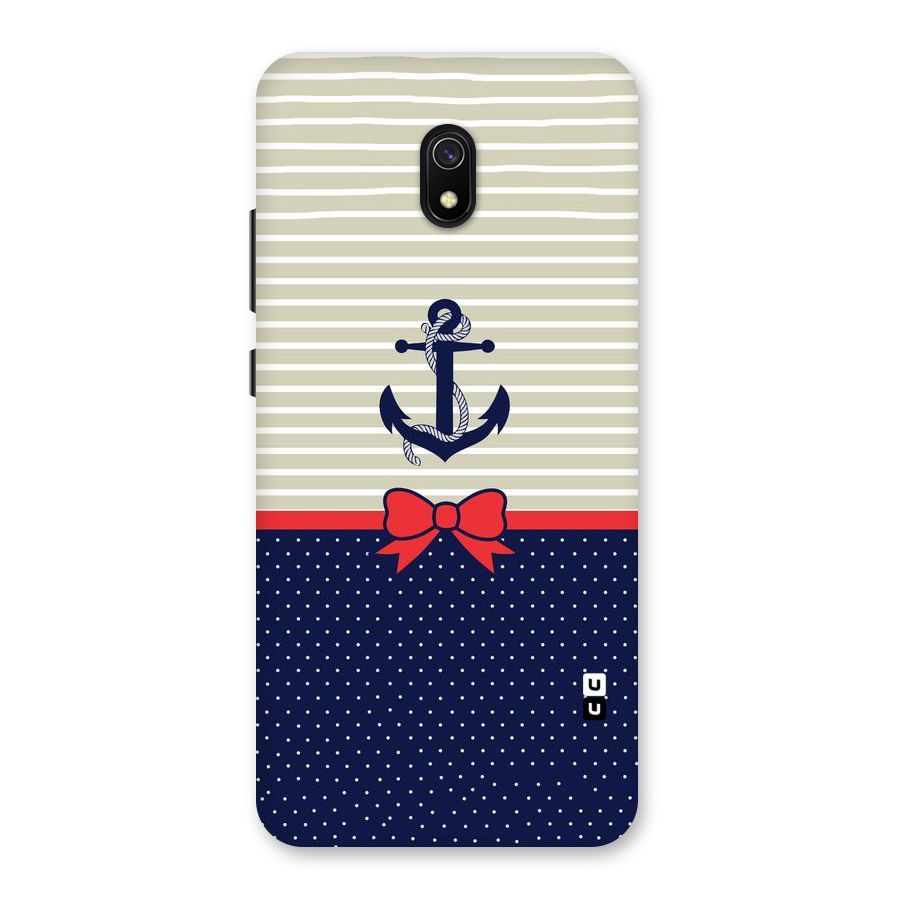 Ribbon Anchor Back Case for Redmi 8A