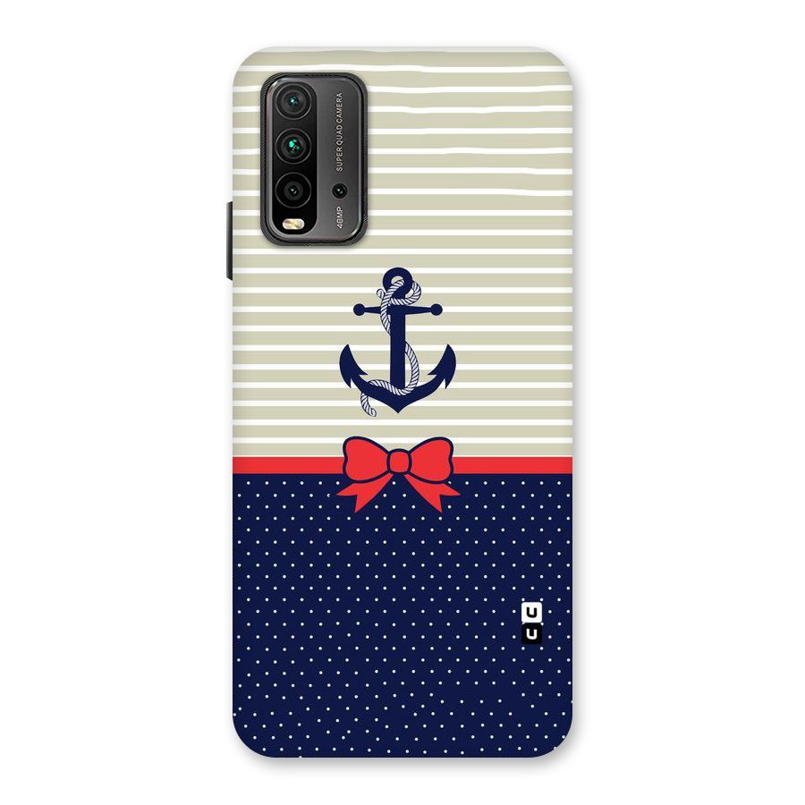 Ribbon Anchor Back Case for Redmi 9 Power