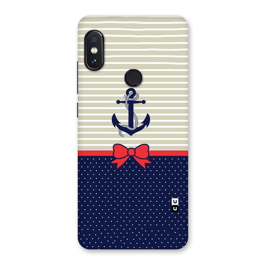 Ribbon Anchor Back Case for Redmi Note 5 Pro