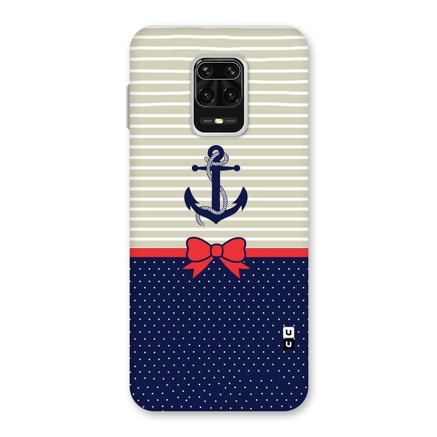 Ribbon Anchor Back Case for Redmi Note 9 Pro