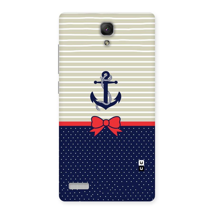 Ribbon Anchor Back Case for Redmi Note Prime