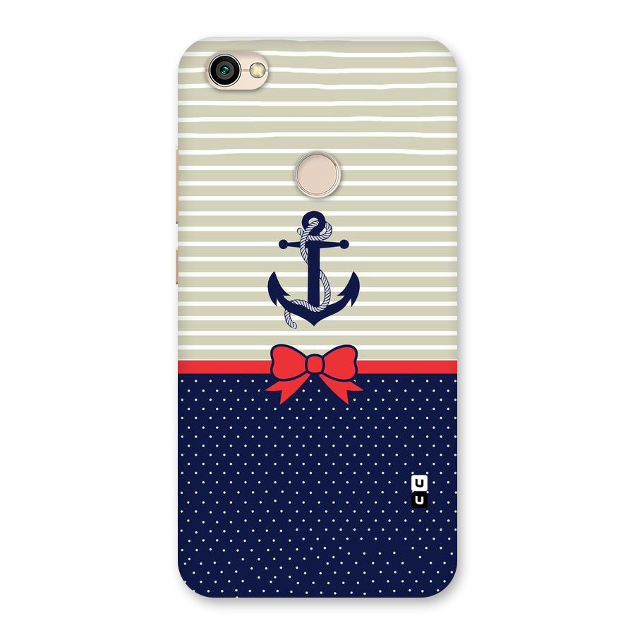 Ribbon Anchor Back Case for Redmi Y1 2017