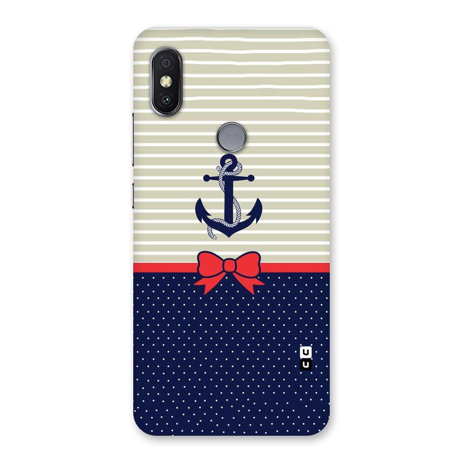Ribbon Anchor Back Case for Redmi Y2