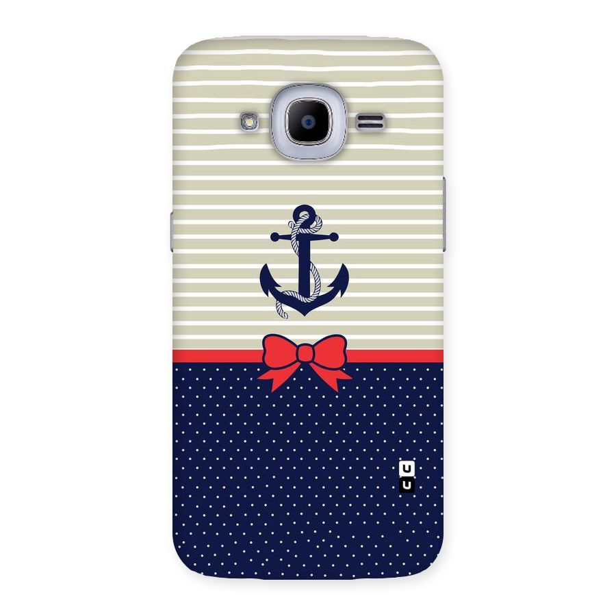 Ribbon Anchor Back Case for Samsung Galaxy J2 2016