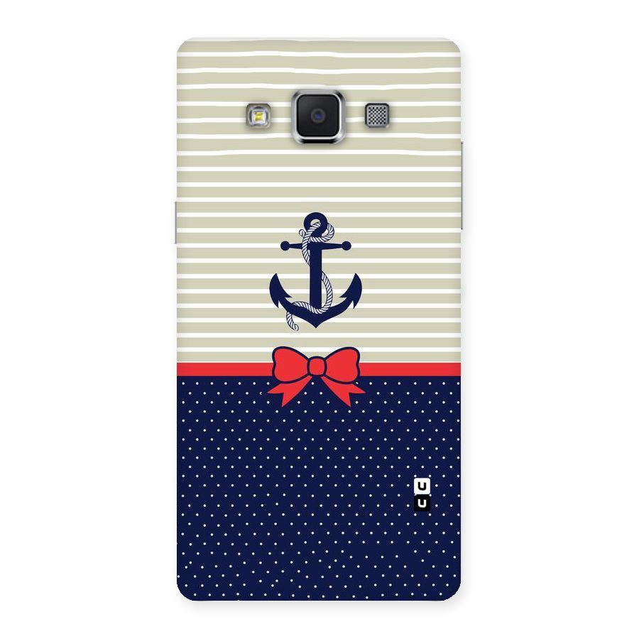 Ribbon Anchor Back Case for Samsung Galaxy A5